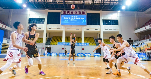 彭水实验中学篮球比赛冠军_初中篮球冠军_彭水中学篮球队